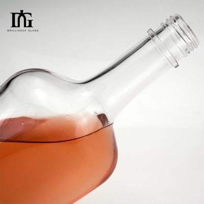 250ml/500ml/700ml/750ml 맞춤형 유리 보드카 위스키 진 병