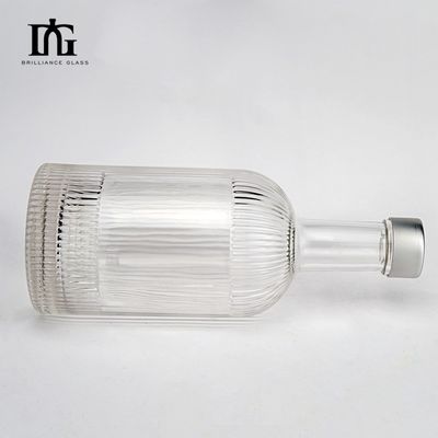 사용자 지정 디자인 로고 330Ml 유리 보드카 스피릿 병