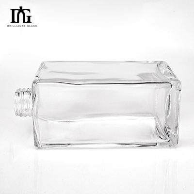 주문형 원형 700ml 투명 빈 유리 술병 위스키 보드카 테킬라