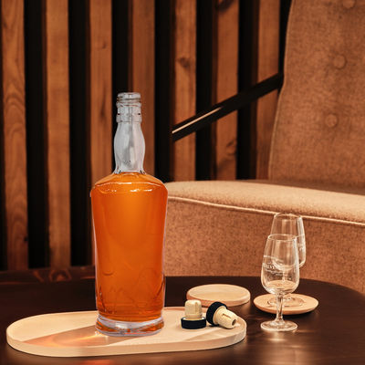 용량 500ml 슈퍼 플린트 유리 술 스피릿 병 와트 코크 와트카 위스키
