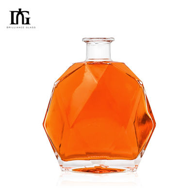 유리 알코올 음료 병 500ml 사용자 지정 디자인과 수용 가능한 고객의 로고