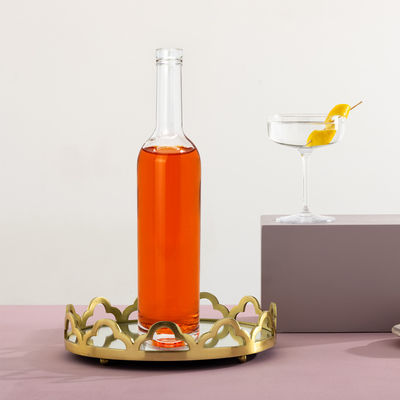 뜨거운 빈 750ml 리코어 진 위스키 500ml 보드카 브랜디 스피릿 음료 유리 병