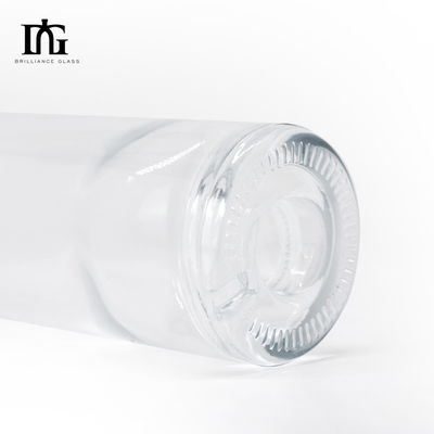 뜨거운 빈 750ml 리코어 진 위스키 500ml 보드카 브랜디 스피릿 음료 유리 병