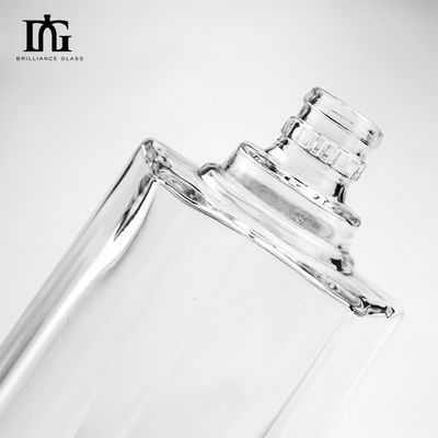 250ml/500ml/700ml/750ml 쿼어 위스키 술 병 코크 가속 유리 두께 바닥