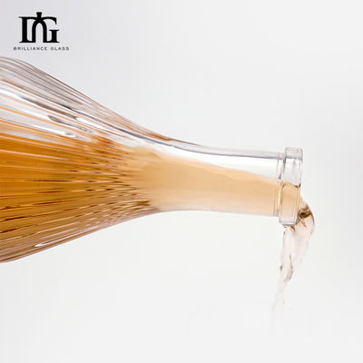 술 및 음료 유리 병 200ml 375ml 500ml 유리 목걸이 재료와 함께 보드카