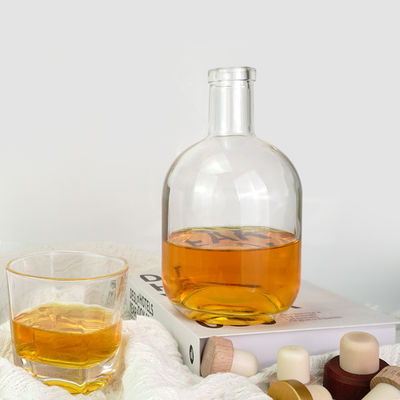 330ml/500ml/700ml 술용 와인 병 유리 병 페인팅 그레이브링 핫 스탬핑