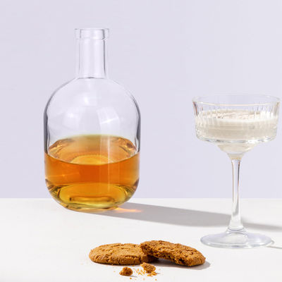 330ml/500ml/700ml 술용 와인 병 유리 병 페인팅 그레이브링 핫 스탬핑