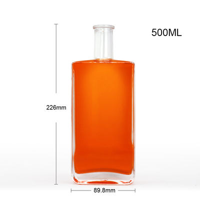 탄산음료 코크 막대와 함께 유리병 750ml 500ml 위스키 럼 진 테킬라 브랜디 스피릿