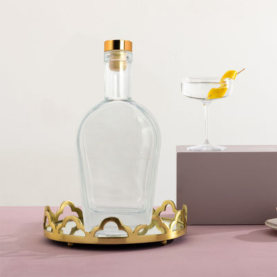 위스키 리코어 진 럼 보드카 유리 병과 유리 코크 450ml 700ml 750ml 목걸이 재료