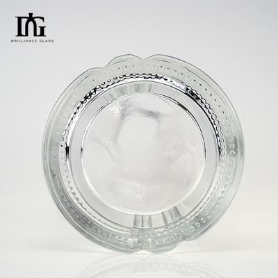 25OZ 둥근 술 병 정면 패널 디자인과 유리 한 손가락 총 손잡이 손잡이