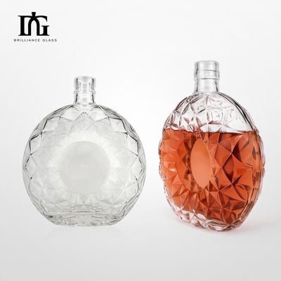 유리 술 병 500ml 700ml 750ml 유리 재료와 첨단 기술