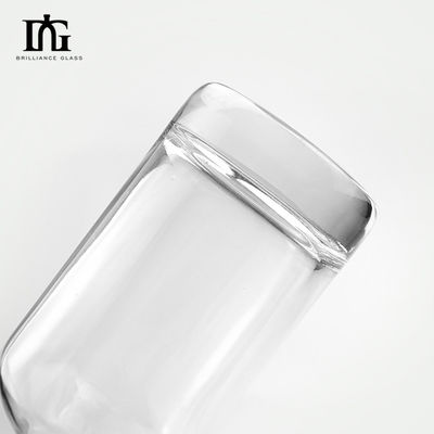 금 스탬프 인쇄 처리 샘플을 위한 특별한 유리 음료 병 350ml 500ml 750ml