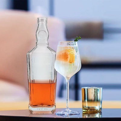 위스키, 리쿠어 테킬라용 250ml/500ml/700ml/750ml 산업용 플린트 유리 병
