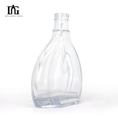 500ml 빈 유리 술 병 럼 위스키 와드카 술 목걸이 재료 유리
