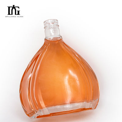 500ml 빈 유리 술 병 럼 위스키 와드카 술 목걸이 재료 유리