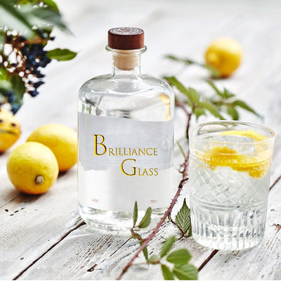 250ml 500ml 750ml 올리브 오일 스크루 캡 유리 병