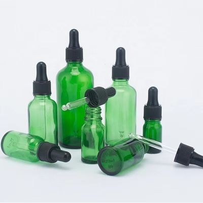 15ml 50ml 스킨케어 포장 에센셜 오일 드롭퍼 유유용 유리병 사용자 지정 로고