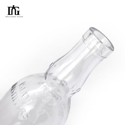 물체 재료 유리 750ml 500ml 위스키 진 위스키 병 음료 및 향수