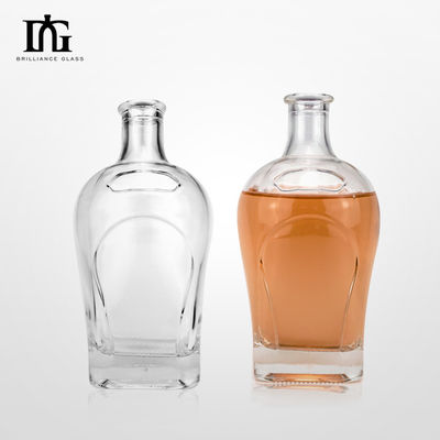 080 술 및 음료 코크 밀폐 된 유리 병 500ml/700ml/750ml