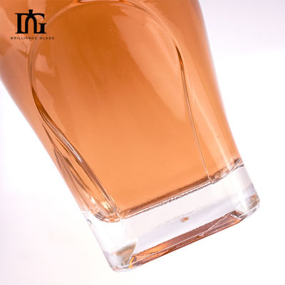 080 술 및 음료 코크 밀폐 된 유리 병 500ml/700ml/750ml