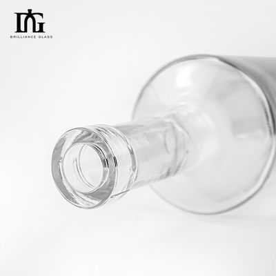 700ml 맑은 높은 유리 병 음주 위스키 테킬라 엑소 스피릿스 보드카 진 럼 브랜디